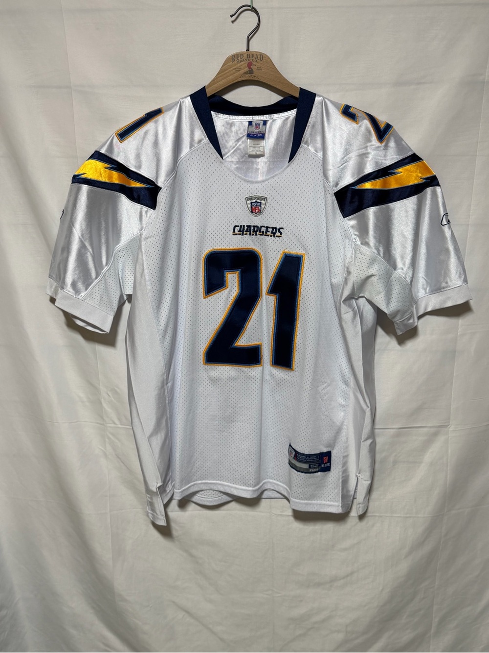 Vintage Reebok Authentic LaDainian Tomlinson SanDiegoChargers #21 Jersey Size 52